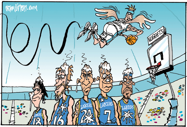 Carmelo Anthony » Drew Litton - sports cartoons and commentary