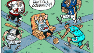 Congrats to Jim Cruz and Connie Sue <img src="http://www.drewlitton.com/wp-content/uploads/2009/10/October-5th-winner.gif" alt="October-5th-winner" title="October-5th-winner" width="250" class="alignleft size-full wp-image-1524" />
Congratulations to our Winners!!
<strong>Jim Cruz</strong> is our <strong>Big Prize Winner</strong> with the caption:
"Now this is what I call Octoberfest!!"
<strong>Connie Sue</strong> wins <strong>a special strong second award</strong> this week for two of my favorites:
“Heaven… I’m in heaven,
And my heart beats so that I can hardly speak."
and
“Are these the fall colors everyone keeps talking about?”
Connie will be getting an original cartoon of her choice.
Our Two Runner-ups were:
<strong>avguy</strong> with “As a matter of fact, I AM the Center Of My Universe”
and <strong>Steve Rydell</strong>, who consistently writes some of the strongest captions week in and week out, with
"I’m just livin’ the dream.". I love that.
winners Be sure to send me contact information at sportoonz@gmail.com so I can get them in the mail.
<strong>A Note About the Caption Contest</strong>
In the last few weeks I've made mention about how hard it is for me to get the winners prizes in the mail in an efficient way. I want everything I do on <strong>DrewLitton.com</strong> to be first class, and while <strong>your caption entries have been every bit of that</strong>, my time to get the prizes back to you has not. My increase in freelance workload has been the major reason it has been hard to stay on schedule with the mailings ( I worked 16 hours on Sunday, which is, unfortunately, more the norm these days.)
We're entering into a rather busy time in the sports schedule as well as the freelance schedule. So with that said, <strong>the Caption Contest</strong> will take a little break until things slow down and I can figure out how to handle the fulfillment of prizes faster and less time consuming. Stay tooned for updates. And I'm open to suggestions on how to make this work better.
<strong>A Note about Rockies cartoons</strong>
Since we are in the midst of <strong>Rocktober</strong> I will be at my drawing board <strong>after every game to draw cartoons</strong> and provide as much fun stuff as I can. I'll also be doing <strong>cartoons on the Broncos-Patriots matchup</strong>. So it indeed will keep me hopping here on the blog. I invite you to toon in and bring a few friends along.
Drew