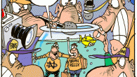 Notre Dame, Calendar Updates and stuff <img src="http://www.drewlitton.com/wp-content/uploads/2009/12/briankelly.gif" alt="briankelly" title="briankelly" width="600" height="574" class="alignnone size-full wp-image-1781" />
<strong>Calendar Update</strong>
Calendars are still available at LuLu.com. However, the window to get them in time for Christmas is closing fast at LuLu. <strong>So, I've shipped 40 some odd calendars directly to me</strong> to accommodate those last minute shoppers who want to order it from here and shorten the time it takes to get their calendars. <strong>So in the next day or so, I'll be setting up a shop on the site here</strong> where you can place your orders and then I'll put them in the mail each day until the 22 or 23rd. Just bear with me as I ramp this up. This is new territory for me.
Hope you enjoy the Notre Dame cartoon from last Saturdays Chicago Tribune. It was kind of applicable to the Tiger mess as well