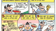 <img src="http://www.drewlitton.com/wp-content/uploads/2010/04/rockiesseason-copy-copy.gif" alt="" title="rockiesseason copy copy" width="600" height="790" class="alignnone size-full wp-image-2630" />

<strong>Good day to call in sick!!!</strong>
Here's your schedule for the day.
1. Make and Pour coffee. You should have done this by now.
2. Read today's cartoon about the Rockies season (currently doing that). Laugh (hopefully). Leave comment. Remind yourself to pick up the newest issue of <a href="http://www.milehighsports.com/">Mile High Sports Magazine</a> where the cartoon is in living color. Print makes it look Cool.
3. Click on this <a href="http://espn.go.com/espn/commentary/">ESPN.com link</a> to see other Drew cartoon for the morning. Kindly leave another comment. Drew likes these. ESPN likes them even more.
4. Pour another cup of coffee and enjoy a leisurely breakfast reading the News.  See the story about Shanahan signing Donovan McNabb to the Redskins. Scream. Recheck your Fantasy lineup. Order Pizza.
5. Noonish: Watch a few minutes of predictable and very controlled Tiger Woods press conference from The Masters. Refer back to this <a href="http://espn.go.com/espn/commentary/">link at ESPN.com</a>
6. 12:10 Turn it over to FSN Rocky Mountain for the Rockies vs. Brewers.
7. Post game. Nap. You'll need it.
8. 6 p.m. Order Chicken Wings and another Pizza.
9. 7 p.m. Butler vs Duke on CBS.
10. Call in sick again for Tuesday. Check <a href="http://espn.go.com/espn/commentary/">ESPN.com</a> on Tuesday morning for another Drew cartoon.