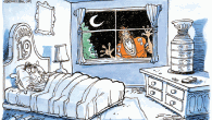 Distant Replay: Elway Envy June 16, 1996
<img src="http://www.drewlitton.com/wp-content/uploads/2010/05/Elway-Sakic.gif" alt="" title="Elway-Sakic" width="600" height="406" class="alignnone size-full wp-image-2799" />
This is one of the few cartoons ever written long before I used it. It came out a conversation several of us were having in the Rocky newsroom during the Avs first run to the Stanley Cup. My good buddy, <strong>Steve Haigh</strong>, designer and copy editor extraordinaire, said the magic words "I wonder how Elway must feel about all of this?" Ding, ding, ding. The Lombardi trophy had thus far eluded Elway. This image popped in my mind almost immediately, pretty much as you see it. I was like a little kid going to the candy store, the only problem being we were about 10 days away from it opening. The Avs still needed a few more games to win it all. It was a long 10 days.
I didn't draw it until the moment arrived doing everything I could to keep my hand steady and the image solid. The color was done in watercolor and Dr. Martins dyes because I hadn't made the leap to Adobe's Photoshop yet. It was one of those cartoons that struck a chord with the community, for which I'm very thankful. I love cartoons that resonate like this with people, even 14 years after the fact. Hope ya like it. I'm crossing my fingers that I will be back on a normal schedule come Monday, but if not please keep those cartoon requests coming. It's fun to hear which ones you remember, which I'm always amazed at. I can't recall what I drew yesterday.