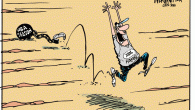 <img src="http://www.drewlitton.com/wp-content/uploads/2010/06/freedom.gif" alt="" title="freedom" width="600" height="406" class="alignright size-full wp-image-2947" />

I don't know how you feel but...

The NBA season drones on far too long. It's the only sport for me that makes me feel like I'm working when I watch it. Other sports don't do that. Even World Cup soccer which I'm actually enjoying, doesn't make me as crabby as having to watch an average NBA game. Now, last night wasn't your average NBA game. It was game 7 of the NBA finals. Both teams actually played defense which NEVER happens in the NBA. And if you exclude the time it looked more like a Rugby scrum it was actually entertaining. But, still. I'm soooo glad it's over. How about you? Glad to see it go or want 7 more games?

Got a cartoon over on ESPN by 9 or 10 EST. I'll let you know when it posts. Have a great weekend!