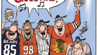 Blackhawks and a cartoonists life <img src="http://www.drewlitton.com/wp-content/uploads/2010/06/newchampionsfixed.gif" alt="" title="newchampionsfixed" width="600" height="674" class="alignnone size-full wp-image-2919" />
Contrary to popular belief, the life of a cartoonist is not as cushy as one might think. It entails long hours drawing multiple concepts called roughs which then go through editors who sometimes make suggested changes before the cartoon is drawn or more roughs are requested. The process can be long and grueling especially as the clock is ticking away towards deadline . Wednesday evening, June 9, as the final minutes of the Stanley Cup Final wound down I prepared for a long night of work. I would be drawing multiple cartoons for two separate clients, ESPN.com and the Chicago Tribune, both wanting the same content: A Stanley Cup Champion cartoon. So I settled in to watch the game, which went into overtime before ending about 10 p.m Denver time
I started first drawing multiple roughs for the Tribune because they needed to see some concepts and their deadline for the Commemorative edition I was drawing for was a bit earlier than the ESPN one. A news room in the midst of a big story like the Blackhawks winning their first Cup in 49 years can best be described as controlled chaos, often times without the control part. Mike Kellams, my editor at the Trib, does an incredible job of directing traffic during times like these. After I submit 6 different roughs, we agree on a drawing to ink and paint . I finished the last detail of color about 1:15 a.m. Denver time and e-mail it. Here's the cartoon I sent.
<img src="http://www.drewlitton.com/wp-content/uploads/2010/06/partysstarted-copy-copy-250x292.gif" alt="" title="party'sstarted copy copy" width="600" class="alignnone size-thumbnail wp-image-2921" />
Next it's onto the ESPN cartoon. I can't use any of the roughs that I sent to the Tribune. I can't cross-pollinate my two biggest clients and I remain aware of that fact when doing my roughs for the Tribune. I can't use all my ideas in the first batch, which in this case isn't a problem. The Trib is specific about what angle they want me approach the cartoon from. The process for ESPN is a little more streamlined because by this time it's 3:30 a.m. EST which is what the clock says in the newsrooms at ESPN in Bristol, Connecticut. My editor at ESPN, Michael Knisley, is fast asleep by now preparing for another 12 or 14 hour day ahead of him. Michael gives me free reign to create the cartoon I think is best on late breaking stories, but always reserves the right to call me at 7 a.m to have me make a change or completely redraw if need be. So I draw a few thumbnail roughs for myself before I settle on an image I like. The image is inked and sent by e-mail to ESPN by 5:30 EST. Here's the ESPN Result:
<img src="http://www.drewlitton.com/wp-content/uploads/2010/06/the-drought-is-over.gif" alt="" title="the-drought-is-over" width="600" height="338" class="alignright size-full wp-image-2922" />
I'm done. But not quite. I'm bugged by the first cartoon I sent to the Trib. My experience at the Rocky tells me that people love straight forward iconic images the day after a Championship. You want Rocky Balboa stuff that can resonate, literally for decades. I want to take one more stab at an image for the Trib. I know it's a risk. On busy nights like this one, covering a big story the work is dictated by page flow. Copy editors and page designers must keep an even amount of pages being sent to the pressroom so as not to overload the delicate process and miracle that goes into creating a daily newspaper . There's a chance that even if I draw a new cartoon the Trib may not be able to go back into a page to sub out a new image that has already been sent to the pressroom to prepare it for print. But the deadline they gave me was 9 a.m Chicago time, so I think it's worth rolling the dice. After more coffee and some pondering and sketching, I draw and ink this cartoon at 5:45 a.m.Denver time.
<img src="http://www.drewlitton.com/wp-content/uploads/2010/06/colorcheerscartoon-250x291.gif" alt="" title="colorcheerscartoon" width="600" class="alignnone size-thumbnail wp-image-2920" />
Mike Kellams, still awake as well at the Tribune, likes the image, but the page flow thing will make it tough to sub it for the previous cartoon. I'm cool with that. I gave it another shot which gives me the satisfaction that I've given it everything I've got. Time for a glass of milk, Poptarts and enjoying the seeing the sun come up before it's off to bed at 7 a.m. Gotta be back at the drawing board by noon.
A day in the life. A brief over view of what it's like in my world behind the drawing board.