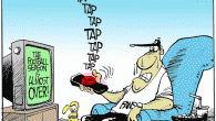 <img src="http://www.drewlitton.com/wp-content/uploads/2011/01/football-is-over-copy.gif" alt="" title="football is over copy" width="600" height="422" class="alignnone size-full wp-image-3615" />
With the "so-called" National Championship game now over and the NFL playoffs edging closer to a conclusion, I always feel a sense of panic this time of year.
And the fact that one of my favorite teams (the Saints) is out of the mix it even makes even more pronounced. I'm not an NBA fan. Haven't been since the days of Magic vs. Bird and really since the era of Maravich.  Besides I'm really tired of the Melo trade talk here in Denver.  it seems a long way off until the Rockies open spring training. They trained in Tucson until this coming spring and I made many journeys to that lovely city during that time. It pains me to know the people of Tucson are going through what we experienced at Columbine.
 I am back on board with the NHL, after giving it a rest after the ugly Bertuzzi cheap shot years back so there's that. But, still, the end of the football season is always tough on a lot of us. If you feel like I do please, oh, please feel free to comment.