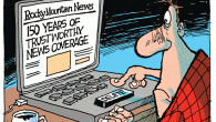 Life After the Rocky: Year 2 <img src="http://www.drewlitton.com/wp-content/uploads/2011/02/iwantmyrocky.gif" alt="" title="iwantmyrocky" width="600" height="426" class="alignnone size-full wp-image-3897" />
It's so hard to believe it's been 2 years since the Rocky Mountain News ceased publication. I miss it and I know so many others feel the same way. I miss the many talented friends who were a part of my life for over 26 years. I miss the wonder of working at a daily paper, the creative energy of a newsroom in the midst of a big story.
<img src="http://www.drewlitton.com/wp-content/uploads/2011/02/drew_t335.jpg" alt="" title="drew_t335" width="335" height="225" class="alignright size-full wp-image-3898" />
But life brings changes. We all know that. So many of us have experienced profound changes in our lives in recent years. What we do when those changes occur is the important part. As the great Winston Churchill once said <em>“if you’re going through hell just keep going.”</em>
So, that’s what we do. Like my friend, Gene, who is finishing classes for a career change. My former colleagues, Kim, and Mel became teachers. My good friend, M.E. Sprengelmeyer, bought his own weekly paper in New Mexico, where I draw one cartoon a week. <strong>For me it meant starting this blog, which by the way is 2 years old today. Yay. Happy Blog Birthday to you all.</strong>
In these past few years, besides just the blog, I created a few others you can find links to in the sidebar. I also started my own creative arts and design studio, <a href="http://www.littoonzstudios.com">Littoonz Studios</a>. I’m proud to say I’ve been able to keep the boat afloat with several clients like ESPN.com, the Chicago Tribune, the Guadalupe County Communicator, Mile High Sports Magazine, Colorado Rockies Magazine and, most recently, the Pueblo Chieftain. I’m also syndicated twice a week by United Features as well, which by the way, is owned by Scripps Howard, the same people who owned and closed the News. Last Thursday, essentially the same time frame the Rocky was shuttered two years ago, it was announced that Scripps is closing the doors on United Features in June and sending it’s roster of talent to Universal Press, a terrific syndicate out of Kansas City which syndicates some great strips (Calvin and Hobbes was launched there). So, more change, you see.
That said, I’m not out of the woods yet in terms of financial stability, but I’m making headway. I must be honest and tell you at times these last two years have been scary. Still is, actually. But, this is what I do, draw comics. It’s as much a part of me as the air I breathe. I believe God gave me a gift to draw and make people laugh and feel through the cartoons I create. I do my best to be a good steward of the talent he has blessed me with. So onward I walk, in faith, that this is the path I should continue to follow.
Being that I’m two years into the blog, I thought I would share a few thoughts. <strong>And I hope
you will share yours as well.</strong>
After two years we have over 603,000 page views. Our busiest day of traffic, for a cartoon about the Saints winning the Super Bowl, we had over 4,000 visitors. Those numbers are not very big, but they have remained steady, and we’re actually seeing an increase in traffic so far in 2011.
The content, for the most part, is still Colorado based. Local content really resonates with readers. It’s how we root for sports. We are Broncos fans or Saints fans or Rockies fans or Cubs fans or Huskers fans or Buff fans or what have you. Cartoons about the teams we root for obviously impact us more.
Retaining the local flavor of the blog is a bit challenging for me since I no longer have a local print media presence in Denver. Which means, well, I draw the local ones, for the most part, for free. Fun to do mind you, but not so good when it’s time to, let’s say, pay the mortgage.
Sports cartoons in and of themselves aren’t huge merchandise revenue generators. I’ve sold some prints here and there, and the calendars sold well the year we did them. My Elway book, published in 2004, was wonderfully successful. I’m in the process of creating some generic sports t-shirts and mugs and stuff that I hope can generate some revenue stream here.
I’m still toying with bringing back the caption contest. I love content that is interactive and fun for you to have a role in. It’s the fulfillment and mailing of the prizes that is the biggest obstacle.
But I’m hoping to bring the contest back in the very near future.
I’m still working on web comic which I hope will be ready to launch soon. I want one creative enterprise that I can call my own and have complete sovereignty over. It has long been one of my goals to branch out beyond the world of sports. So far I haven’t done that. It’s by far the biggest disappointment for me in these two years that it still hasn’t happened. Here’s why. I have one concept I love, love, love. But I’m scared to do it for fear it will take time and energy and not produce at least some kind of income. So it’s a bit of a dilemma. But I think I'm going to do it anyway, for the love of it.
<strong>
Enough about me. It’s you I draw for. You I treasure.</strong> I want to thank each and every one of you for being a part of this blog. You make it happen. I appreciate the time you take out of your day to stop by, comment, share a cartoon with friends or tell someone in you life about a comic here you saw. You’re the reason we are seeing growth in 2011. So a tip of the cap to you all. <strong>You are my personal MVP’s!</strong>
<img src="http://www.drewlitton.com/wp-content/uploads/2011/02/thank-you-Rhino.gif" alt="" title="thank you Rhino" width="600" height="452" class="alignnone size-full wp-image-3899" />