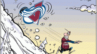 <img src="http://www.drewlitton.com/wp-content/uploads/2011/03/avalanche.gif" alt="" title="avalanche" width="600" height="400" class="alignnone size-full wp-image-3940" />

To say the Avalanche are headed downhill would be an understatement. <strong>They've lost 15 of their last 16 games with no end in site.</strong> We haven't seen a collapse like this since Charlie Sheen a week ago. It's ugly hockey, the Avs giving up goals the way Josh McDaniel's used to give up draft picks. Lots. And often. We are a week away from Tournament picks. Baseball is in it's early spring schedule, and nobody but Los Angeles and Boston care about the NBA. The NFL is still arguing amongst themselves and NASCAR, well...it's not the Daytona 500, OK. This is the one week of the year I refer to as the doldrums. <strong>The winds are calm and the sails are just laying there.</strong> So, let's just say this week <strong>could bring some pretty crazy cartoon ideas.</strong> Sounds like fun to me!