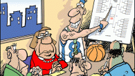 March Madness is Alive! <img src="http://www.drewlitton.com/wp-content/uploads/2011/03/roadtosuccess.gif" alt="" title="roadtosuccess" width="600" height="690" class="alignnone size-full wp-image-3976" />
Thanks to everyone for helping the C.U. cartoon to go "viral". It has been getting huge response, so much so that I left it up all day.
Great comments the last few days. forgive me for not getting to them. I have had my nose buried in income taxes. Yech. I'll still try to get to your comments when I can. I want to answer all of them but it sometimes is a bit crazy juggling so many different deadlines. Your comments are always so awesome. I hope there are times you won't mind if my schedule gets crazy and I sit back and just take them all in. Like a great sports talk show.