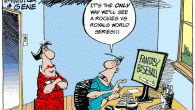 Congrats Gene for a great caption!!! We had some awesome entries. Here are a few others: Dale Stout says: What do you mean, “Am I a man, or a mousepad”?...