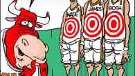 This weekends cartoon from the Chicago Tribune. The Bulls are taking on the Heat in the NBA playoffs. 4 people like this post. Like Unlike Tweet