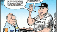 To tell the truth. Will he or won’t he? Or will his overinflated ego continue to cloud his judgement? Clemens claims he’s been telling the truth all along, even if...