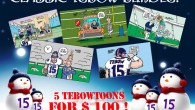 Tebow Super Sale!!! Looking for a last minute unique gift for that Tebow fan in your life, look no further. Here’s a bundle of Classic Tebowtoons 5 for $ 100! They usually go...