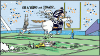 On A Wing and a Prayer It is a Broncos victory for the ages. One we will remember just as much as “The Drive”, as much as “The Fumble” and as much “The Helicopter”. Some will...
