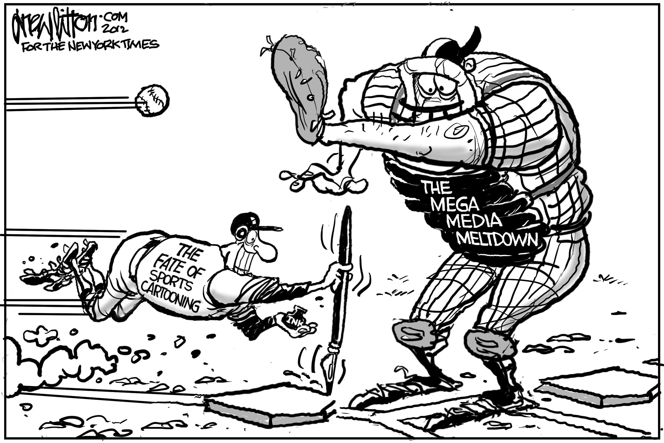 New York Times Sports Cartoon Article If you haven’t already seen this terrific article in the New York Times by Richard Sandomir I would invite you to take the time to check it out. It explains...