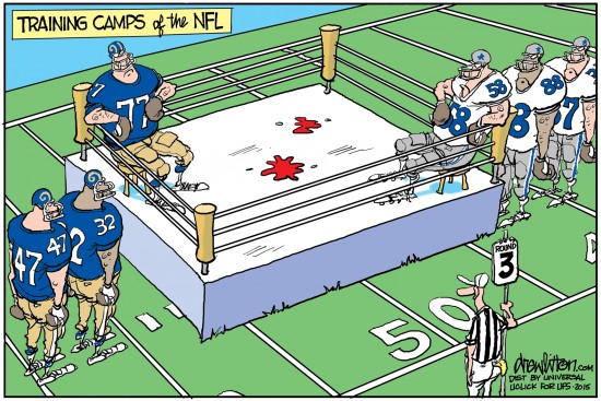 nfl training camps